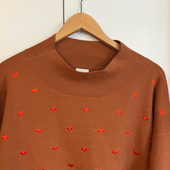 Anthropologie Cary’s Mock Neck Sweater size XL NWT - Picture 7 of 12